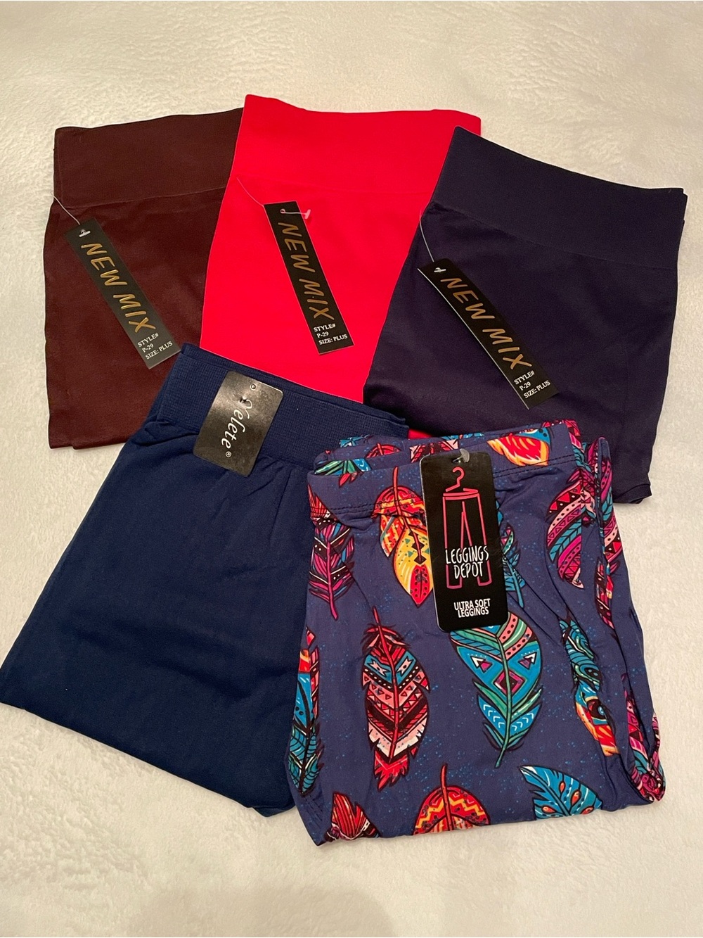 Mixed Brands Plus Size Leggings Bundle